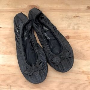 Ballasox black ballet flat